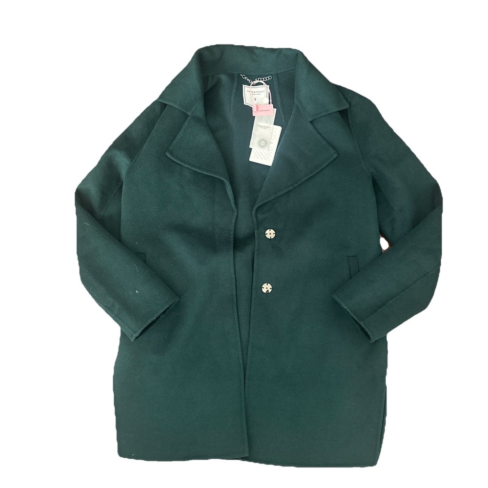 Belle & Bloom Wool Blend Coat Ex-Boyfriend Wool Blend Oversized Jacket Sz S